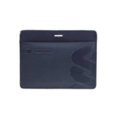 Leather metal name card case - STANDARD CHARTERED